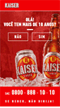 Mobile Screenshot of kaiser.com.br