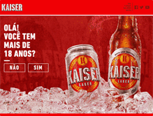 Tablet Screenshot of kaiser.com.br